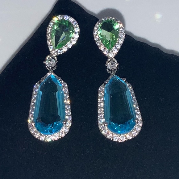 Pastel Gemstone Earrings - Picture 4 of 8